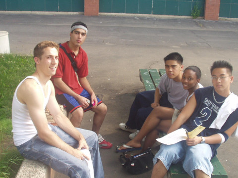 this is on the famous bronx science campus (suhaibz in this pic)