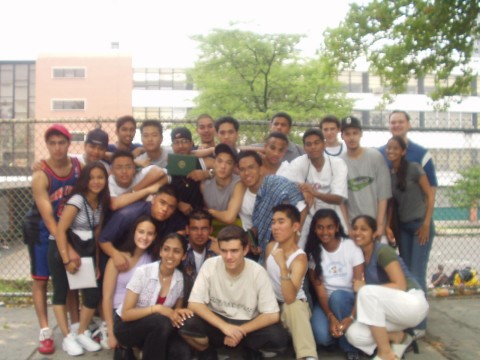 suhaib and ppl in front of BxScience