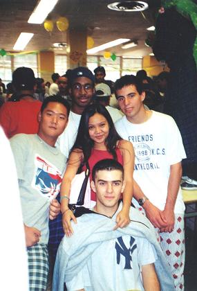 yujae, damon, shari, ian and tim..suhaib's not here. HA.